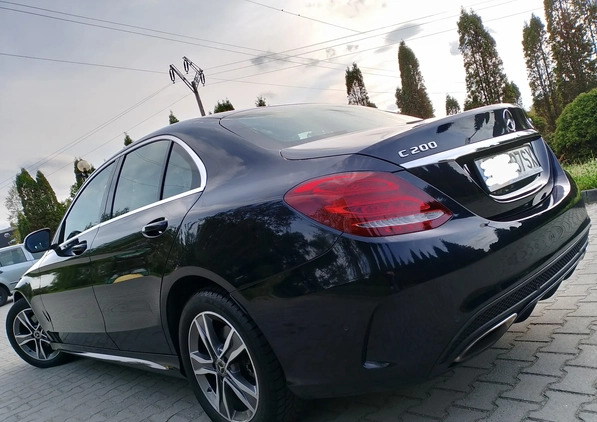 Mercedes-Benz Klasa C cena 112900 przebieg: 121000, rok produkcji 2018 z Myszków małe 781